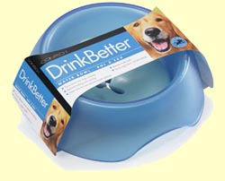 DrinkBetter Dog Bowl - Blue