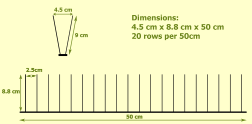 Premium Bird Spikes 45