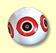 Giant Scare Eye - White